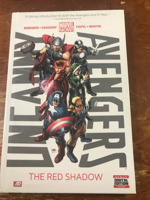 Uncanny Avengers Vol 1 The Red Shadow Marvel Now Comics Hc Graphic Novel - New!