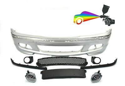 COUPE CABRIO PARAURTI ANTERIORE Nsw Smoke per M-pacchetto II si adatta per BMW e46 M non 