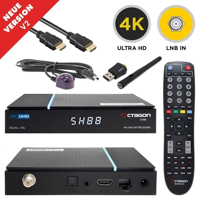 ALLIMITY SXRCU03 Sostituisci Telecomando Adatto Per Octagon SF8008
