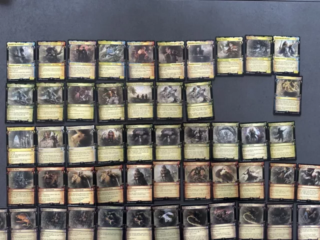 lot de +100cartes Magic The Gathering, Lord Of The Rings