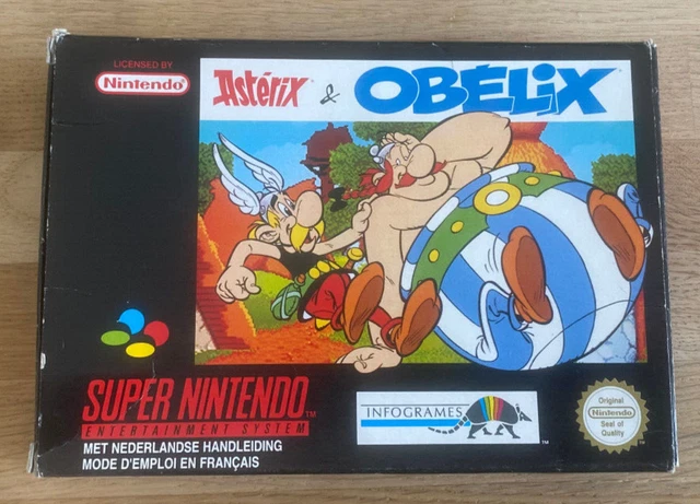 Astérix et Obélix Super Nintendo snes envoi rapide et suivi