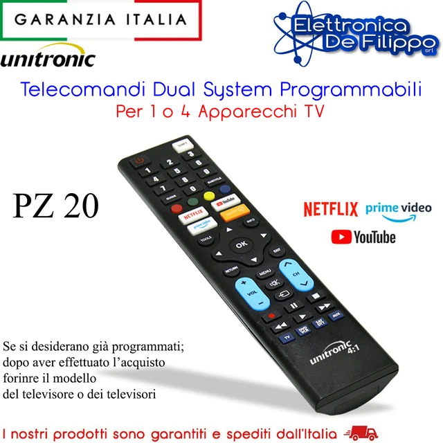 Madeforyou M4Y Telecomando Di Ricambio Per TV Grundig Vision 3 26-3821, Già Programmato