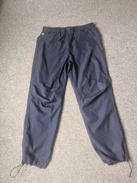 Mens black lacoste tracksuit bottoms sale