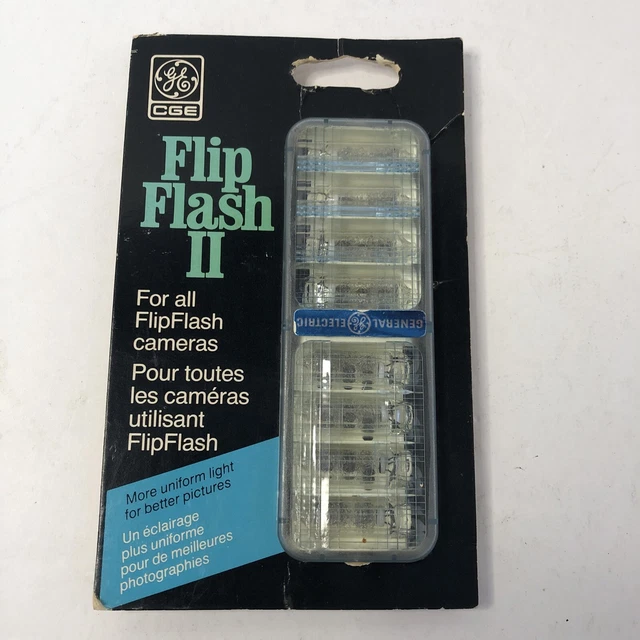 Vintage General Electric (GE) Flip Flash II For All FlipFlash Cameras