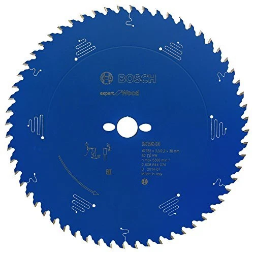 Bosch Professional Circular Saw Blade Expert for Wood (wood, 250 x 30 x 2.1 mm, 24 teeth, cordless circular saw accessory