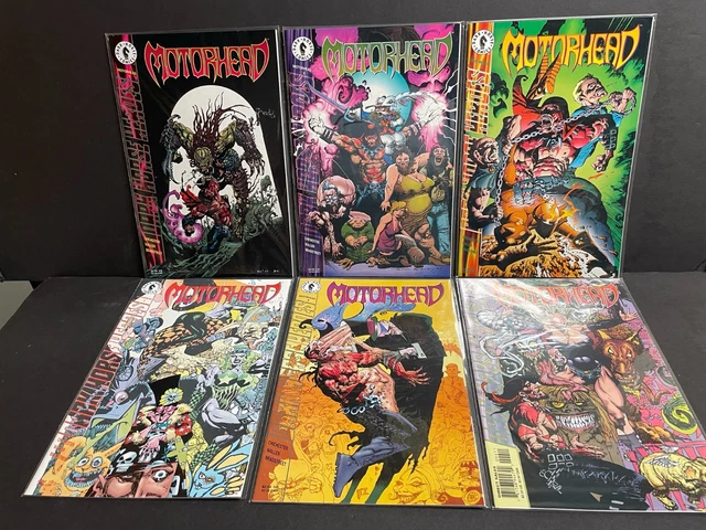 Motor Head  #1 - #6  NM  1995 Full Set Lot of 6 High Grade Dark Horse Comics