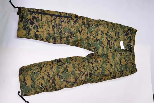 USMC APECS GORE-TEX Woodland MARPAT CAMO Pants Trousers -  LARGE  Regular