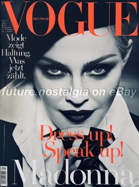 Vogue Magazine Deutsch Germany April 2017 MADONNA Cover 1