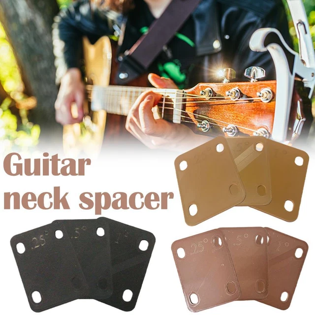 3 Neck Shims for Electric Guitar 025051 Degree Spacers