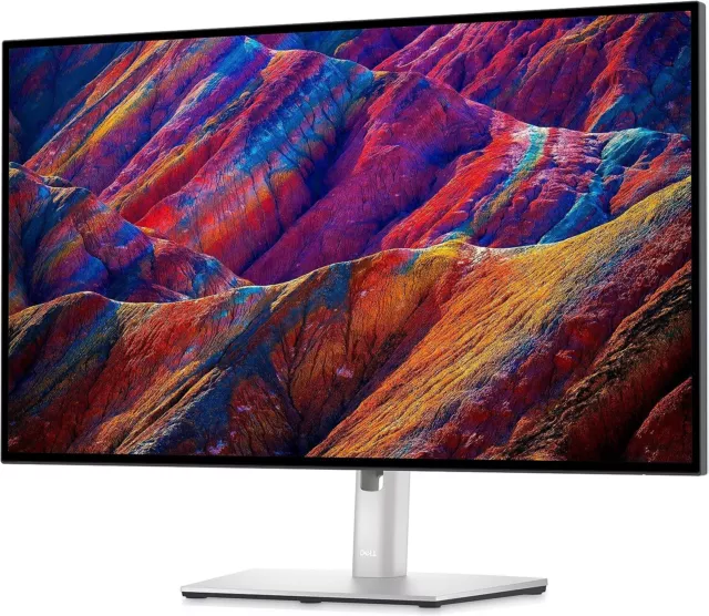 Dell UltraSharp U2723QE 27" 4K UHD WLED LCD Monitor - 16:9 - Black, Silver