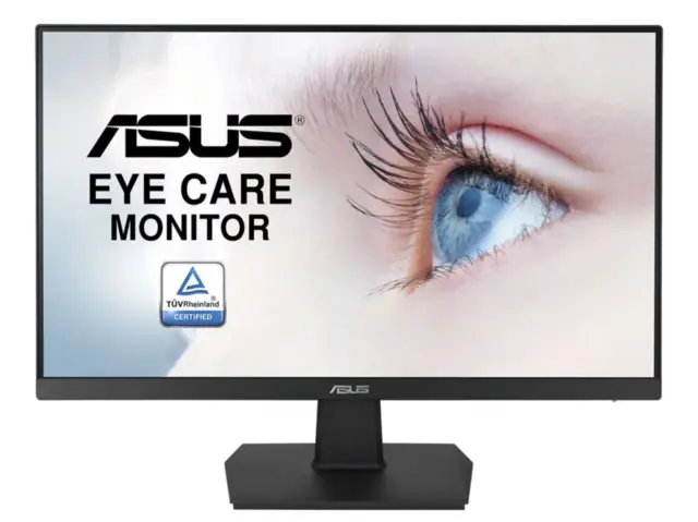 ASUS PC Monitor Computer-Bildschirm LED-Monitor, 61 cm 24 Zoll schwarz