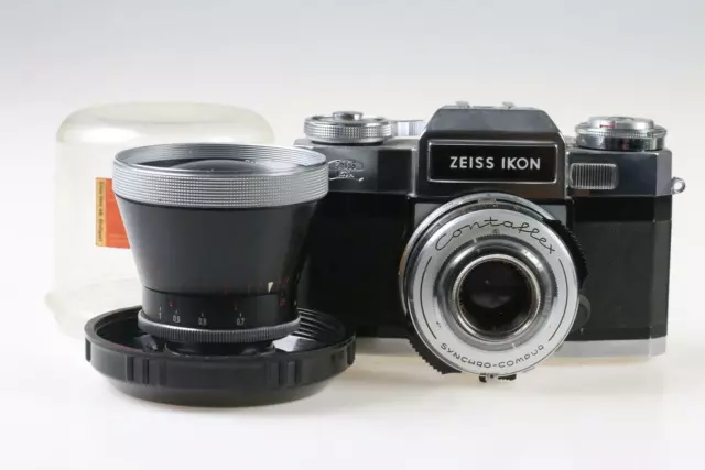 ZEISS IKON Contaflex Super B mit Pro-Tessar 115mm f/4,0 - SNr: B53818