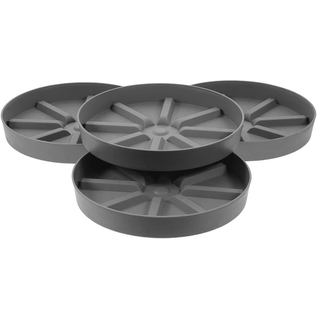4 pz vassoio vaso da fiori piattino floreale in plastica piccole piante drenaggio traspirante