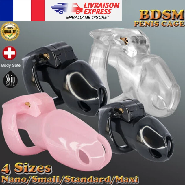 Cage de chasteté Spike Open 6.5 x 3cm CockLock - Cage de chasteté p