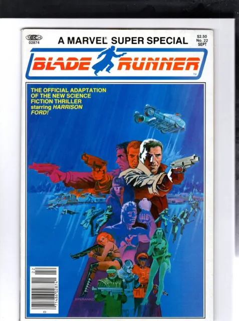 Marvel Super Special #22 Blade Runner Newsstand 1st Appearance 1982 VF/NM A-54