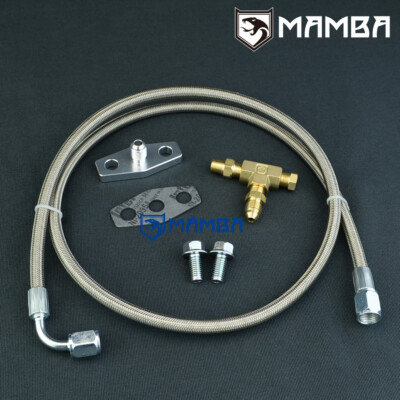 MAMBA Universal Turbo Oil Feed Line Kit For Holset HX35 HX40 HX50 HX55 104cm UK