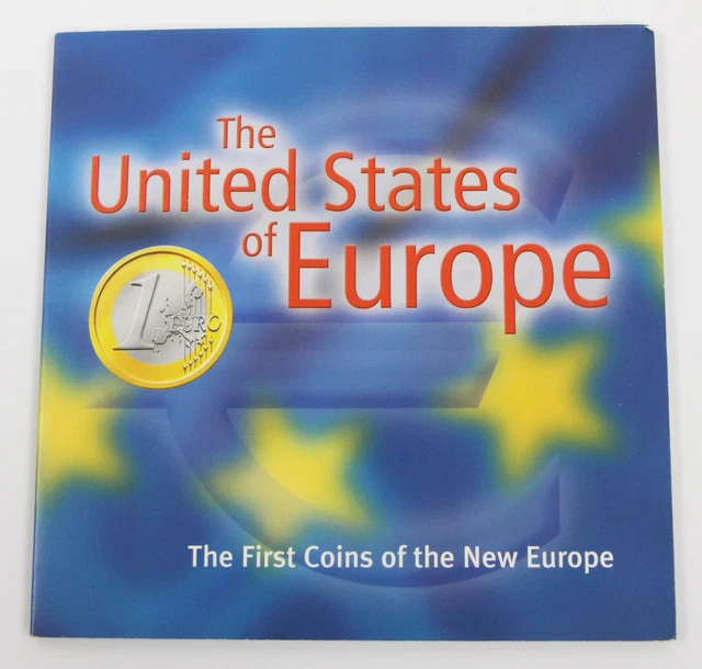 First Euro Coins 12 Coin Set "The First Coins of the New Europe" Set Unc