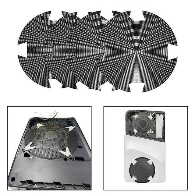 FOR PS5 PRO Dust Filter with Cooling Vents PVC Material Easy