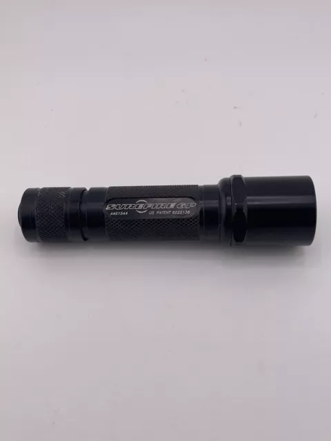 SUREFIRE Original 6P BK Black Tactical Flashlight Oldgen Retro