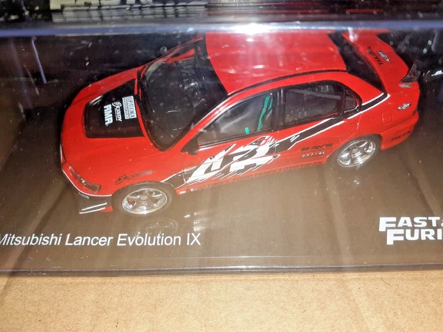 VOITURE FAST & Furious - Mitsubishi Lancer Evolution Vii / Altaya, 1/43