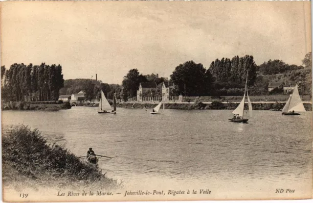 CPA AK Joinville le Pont Le Pont, sailing regattas FRANCE (1283411)