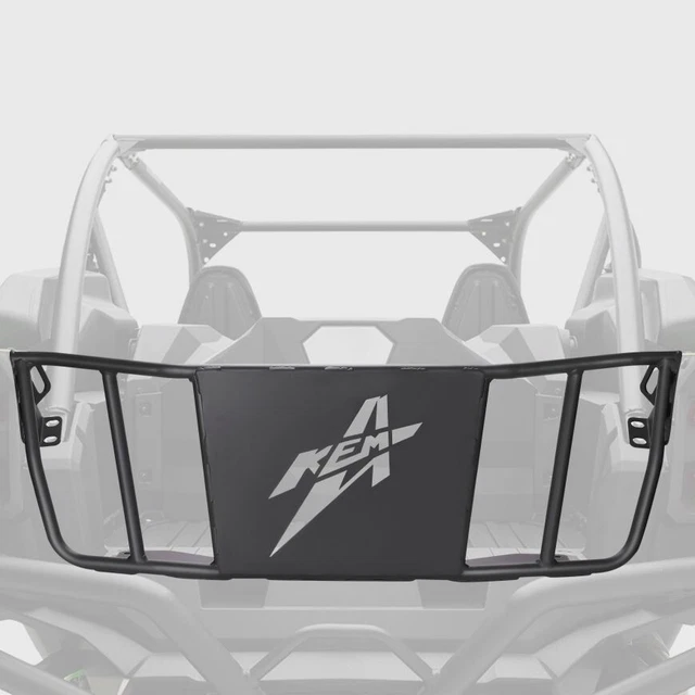 KEMIMOTO Bed Enclosure Cargo Barricade Storage Rack For KAWASAKI Teryx KRX 1000