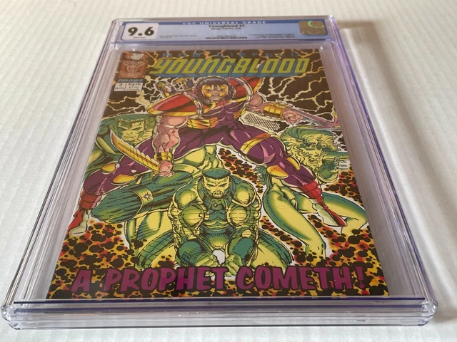 Youngblood # 2 (6/92) CGC Graded Comic Book 9.6 NM+ WP 1st Shadowhawk & Prophet 3