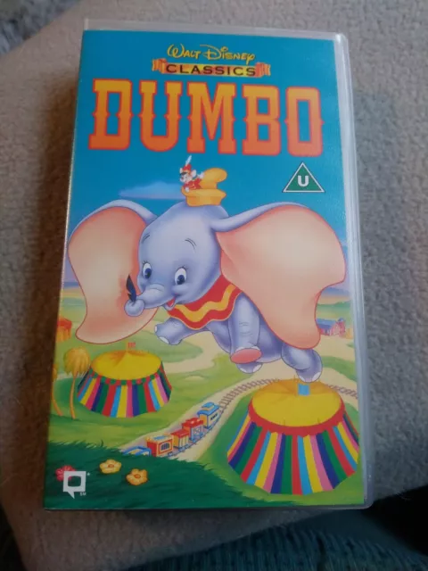 Walt Disney Classics Dumbo Vintage Retro VHS Video