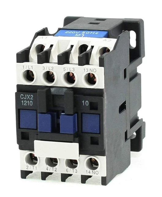 CJX2-1210 220V 25A 50/60HZ Coil Normally Open 3 Pole AC Contactor