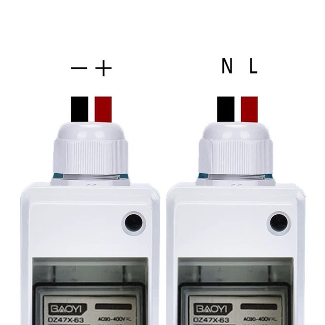 PV ISOLATOR SWITCH AC 30A IP65 Disconnect Circuit Breaker For Solar