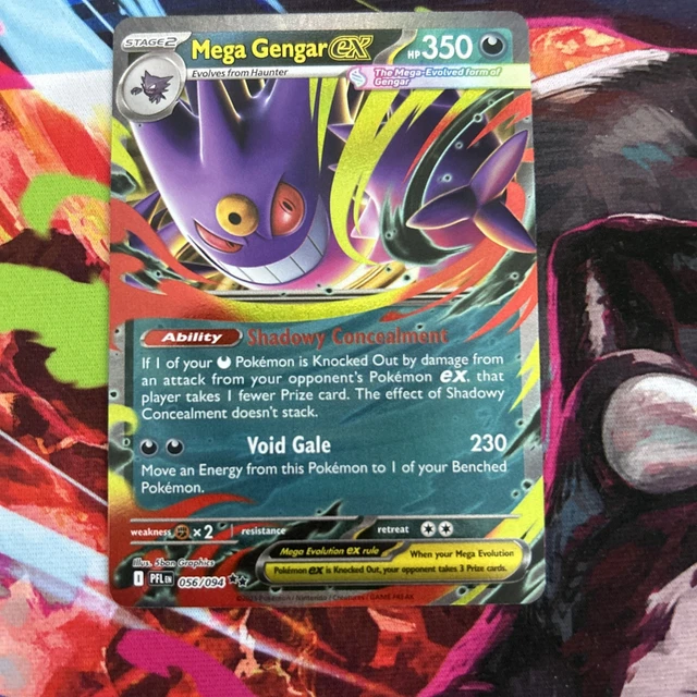 POKÉMON MEGA GENGAR ex 056/094 Phantasmal Flames Double Rare Holo £5.31 - UK POKÉMON MEGA GENGAR ex 056/094 Phantasmal Flames Double Rare Holo £5.31 - UK