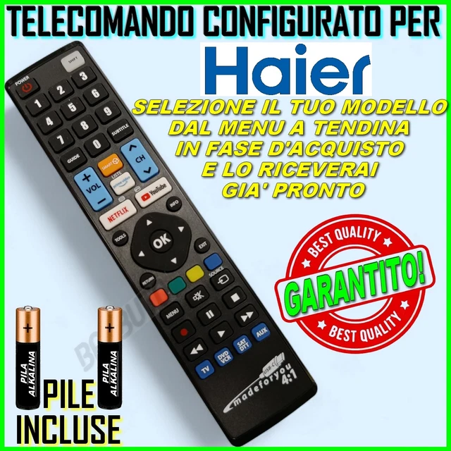 Telecomando di ricambio per TV HAIER LT22M1CW