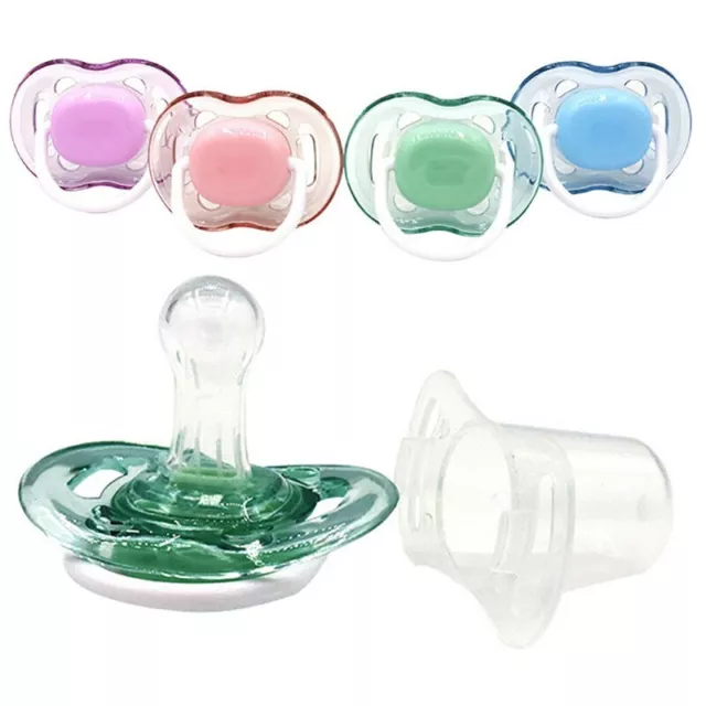 Baby Pacifier With Cover Silicone Infant Nipple Newborn Soother Baby Dummy New