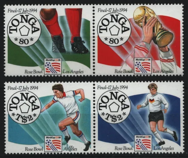 Tonga 1994 - Mi-No. 1321-1324 ** - MNH - Football / Soccer World Cup (ii)