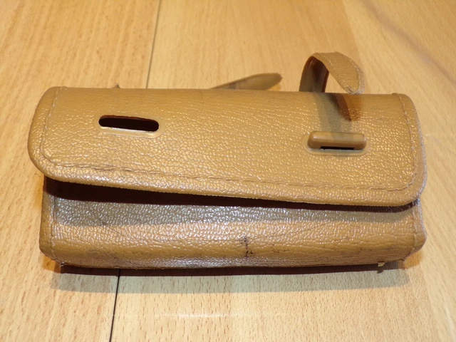 Sacoche De Selle Vintage Pour Vélo Motobecane - Trousse à Outils En Cuir Terrot - Brun