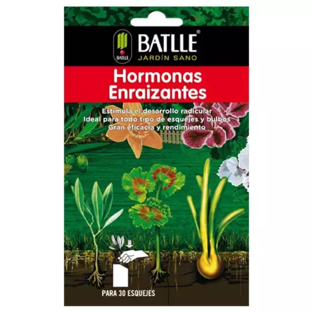 Hormone d'enracinement organique pour les boutures Batlle (20g)