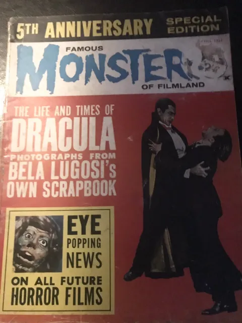 famous monsters of filmland no.22 5th Anniversary special edition