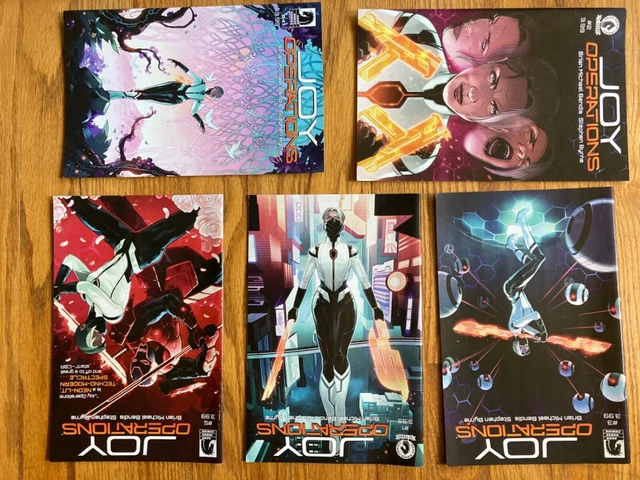 JOY OPERATIONS 1 2 3 4 5 SET (Dark Horse - 2021) Bendis! complete mini-series NM