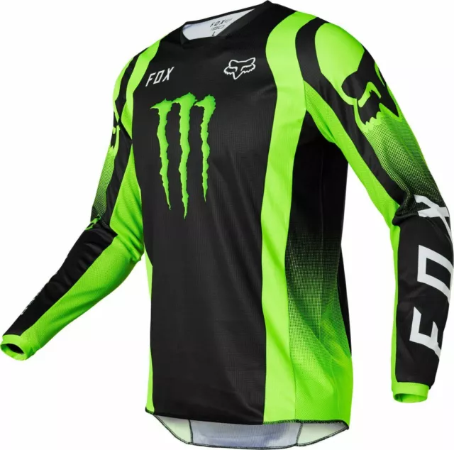 Fox Racing 2022 Adult 180 MONSTER ENERGY Jersey Motocross MX ATV