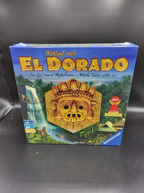 Ravensburger WETTLAUF NACH EL DORADO - 26720 Strategiespiel Brettspiel Spiel NEU