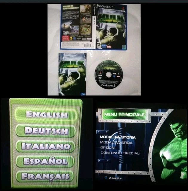The Hulk - Promo Presse - Sony PlayStation 2 - Jeu PAL Complet