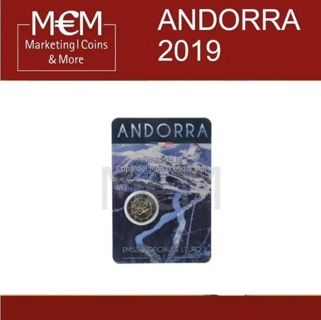 ###  2 Euro Andorra 2019 Alpin Ski Weltcup Finale Coincard ###