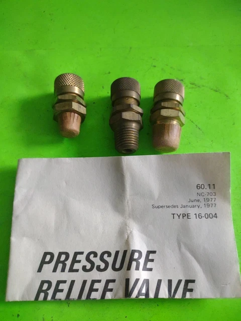 pressure relief valve