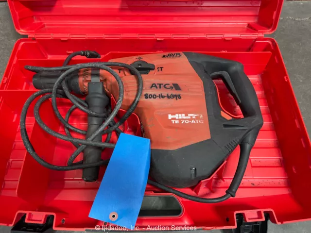 Hilti TE70-ATC Electric Concrete Rotary Hammer Drill Breaker bidadoo