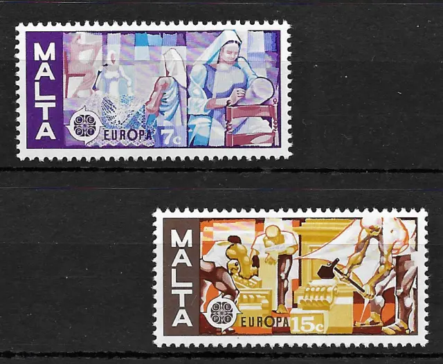 Malta 1976 Europa MNH set S.G. 562-563