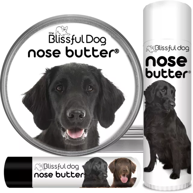 Flat-Coated Retriever Nose Butter | Moisturizes Rough, Dry Dog Noses Naturally