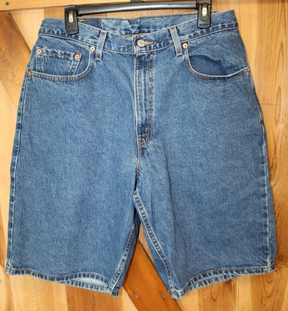 Levi's 560 Jean Denim Shorts ~ Men's Size 34 Loose ~ Made in the USA
