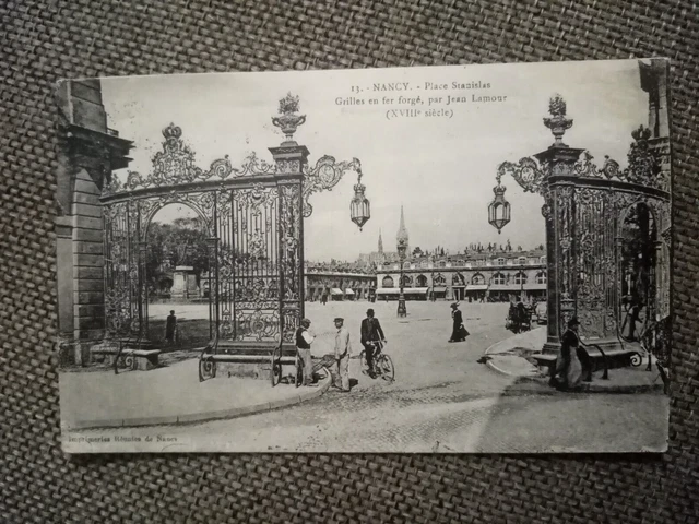 Cpa  Nancy La Place Stanislas