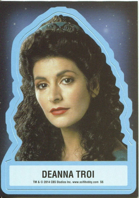 Star Trek Aliens Chase Sticker S06 Deanna Troi