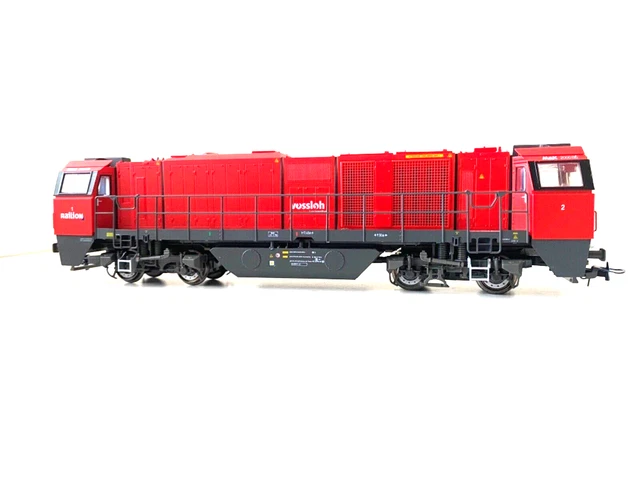 122) MEHANO 6671 Vossloh G2000 Epoche V Diesellok in Railion rot lackiert EUR 154,35 - DE 122) MEHANO 6671 Vossloh G2000 Epoche V Diesellok in Railion rot lackiert EUR 154,35 - DE